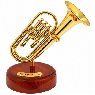 CAIXA MUSICAL MODELO TROMPETE REF: AP2057