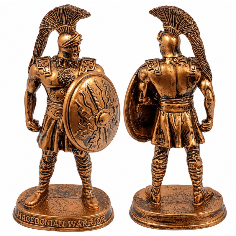GUERREIRO MACEDÔNIO DE RESINA REF: AP202