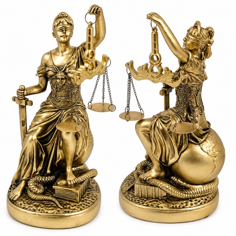 ENFEITE DE RESINA PLÁSTICA DE MESA MODELO DAMA DA JUSTIÇA REF: AP9806 ENFEITE DE RESINA PLÁSTICA DE MESA MODELO DAMA DA JUSTIÇA REF: AP9806