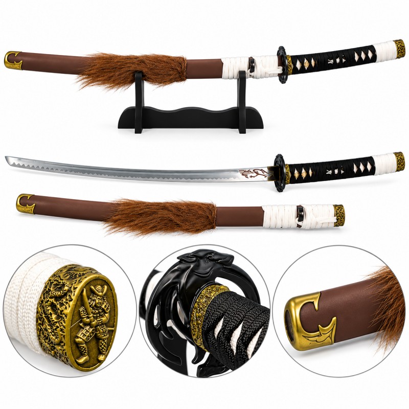 KATANA DE METAL COM LÂMINA SEM CORTE REF: PFL26952