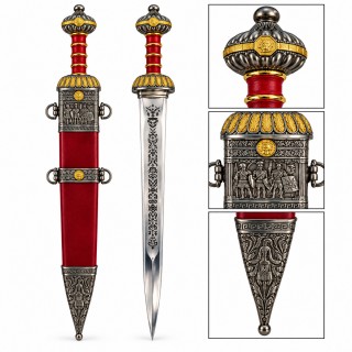 ESPADA DE METAL COM LÂMINA SEM CORTE REF: PFL26974
