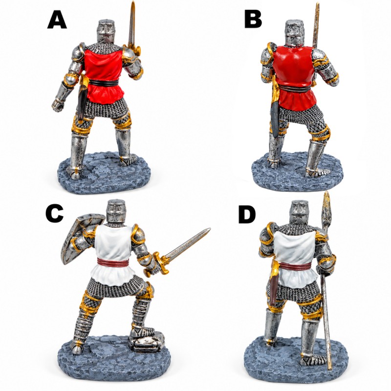 GUERREIRO MEDIEVAL DE RESINA REF: APKF10