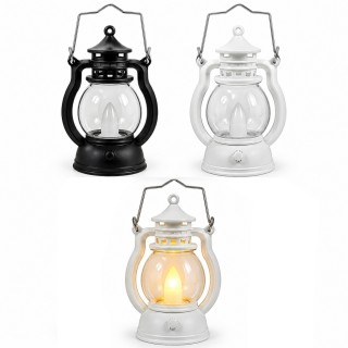 LUMINÁRIAS DECORATIVAS DE MESA DE PLÁSTICO MODELO LAMPIÃO REF: AP733D21