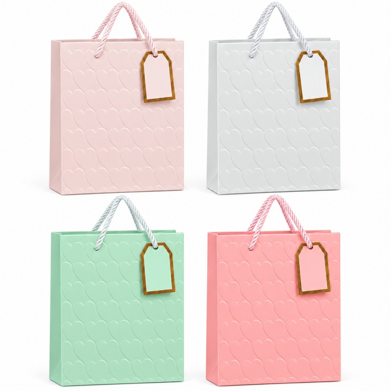 SACOLAS DE PAPEL PARA PRESENTES REF: AP104B01G