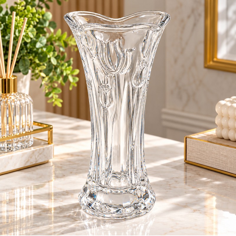 VASO DECORATIVO DE VIDRO REF: AP768HP-6 VASO DECORATIVO DE VIDRO REF: AP768HP-6