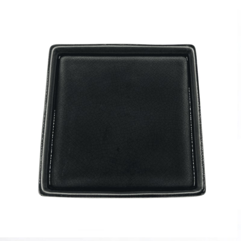 CENTRO DE MESA CINZA 18X18X2CM REF: 44444 CENTRO DE MESA CINZA 18X18X2CM REF: 44444