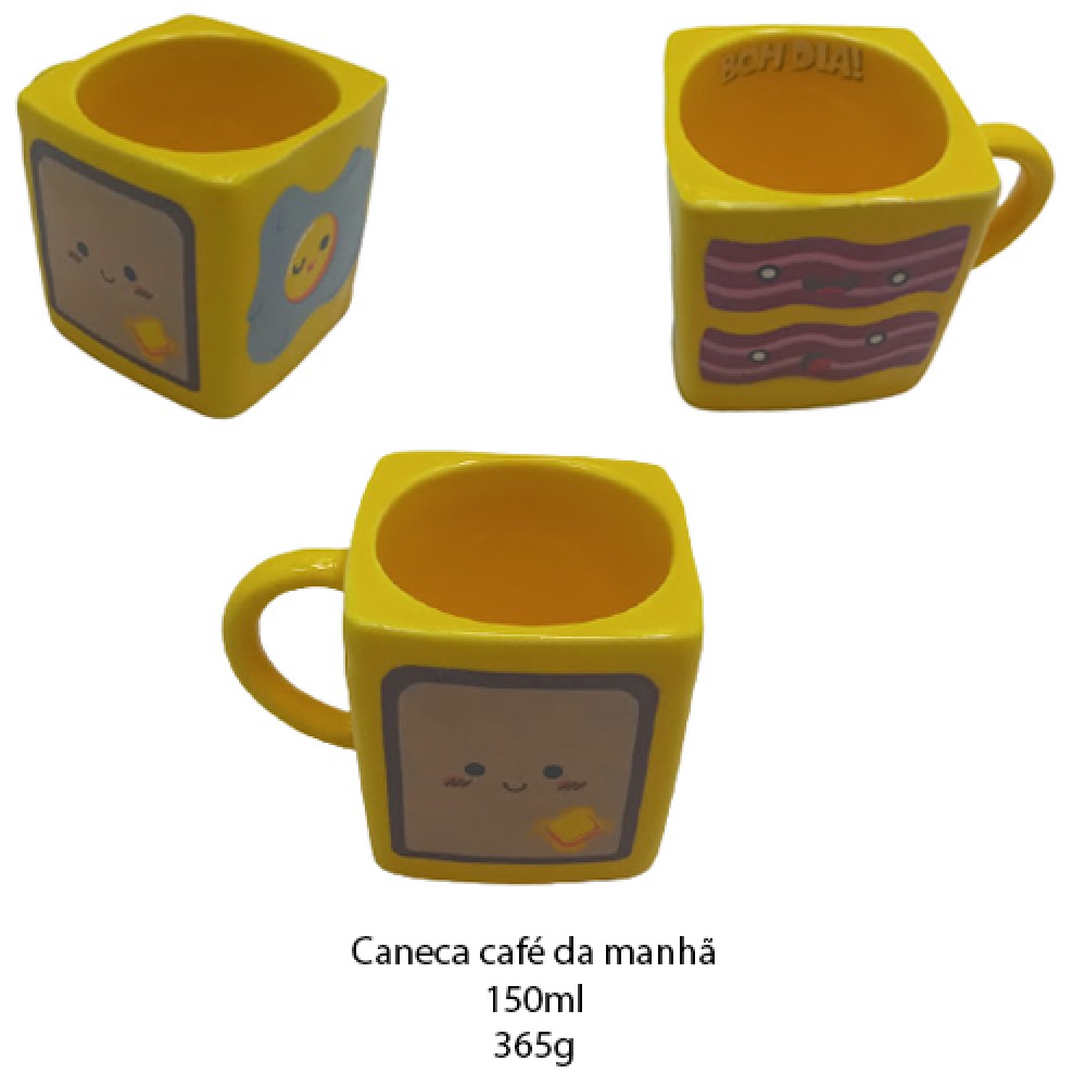 CANECA CAFÉ DA MANHÃ 150ML REF: 4997