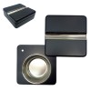CINZEIRO PARA CHARUTO EM MADEIRA MDF E METAL REF: VG813BK
