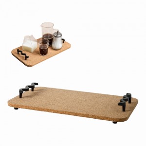 BANDEJA DECORATIVA EM MDF COM REVESTIMENTO EM CORTIÇA REF: 16524 BANDEJA DECORATIVA EM MDF COM REVESTIMENTO EM CORTIÇA REF: 16524