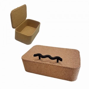 CAIXA RETANGULAR EM MDF COM REVESTIMENTO EM CORTIÇA REF: 16549 CAIXA RETANGULAR EM MDF COM REVESTIMENTO EM CORTIÇA REF: 16549