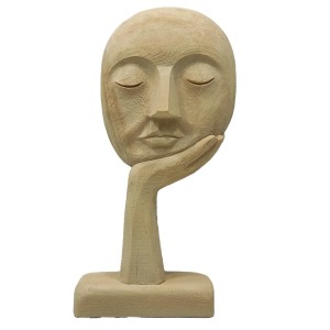 ENFEITE DECORATIVO MODELO FACE EM POLIRRESINA REF: 17504 ENFEITE DECORATIVO MODELO FACE EM POLIRRESINA REF: 17504