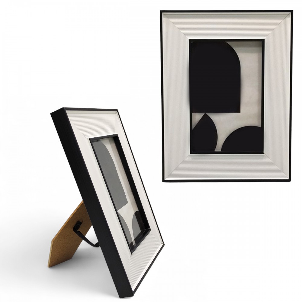 PORTA-RETRATO 10X15 DE POLIESTIRENO E VIDRO REF: 17630