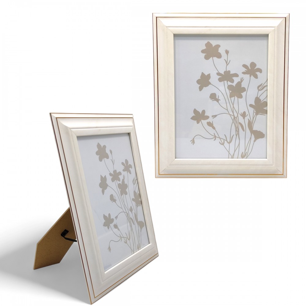 PORTA-RETRATO 15X20 DE VIDRO E MDF REF: 19252