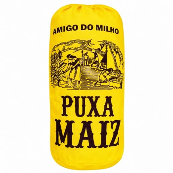 PUXA SACO MODELO AMIGO DO MILHO EM POLIÉSTER REF: PSC1009