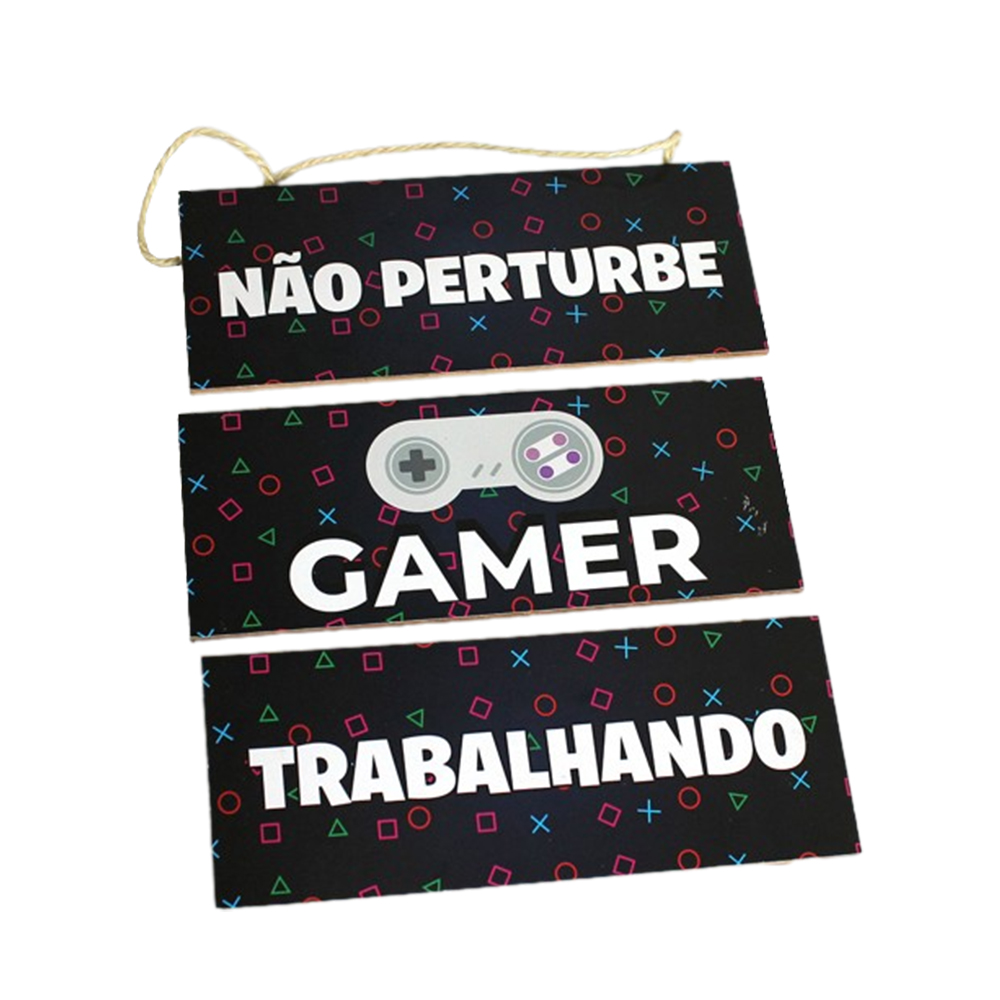 PLACA DE CORDA MODELO NÃO PERTUBE  REF: JPL2006