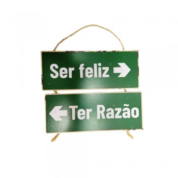 JOGO DE PLACAS SER FELIZ 