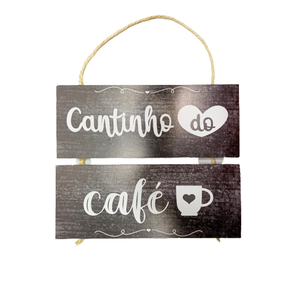 JOGO DE PLACAS CANTINHO DO CAFE 
