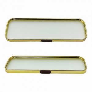 BANDEJA RETANGULAR DECORATIVA EM VIDRO REF: F0241 BANDEJA RETANGULAR DECORATIVA EM VIDRO REF: F0241