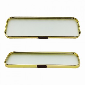 BANDEJA RETANGULAR DECORATIVA EM VIDRO REF: F0241 BANDEJA RETANGULAR DECORATIVA EM VIDRO REF: F0241