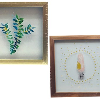 QUADRO DECORATIVO 23X23CM QUADRO DECORATIVO 23X23CM
