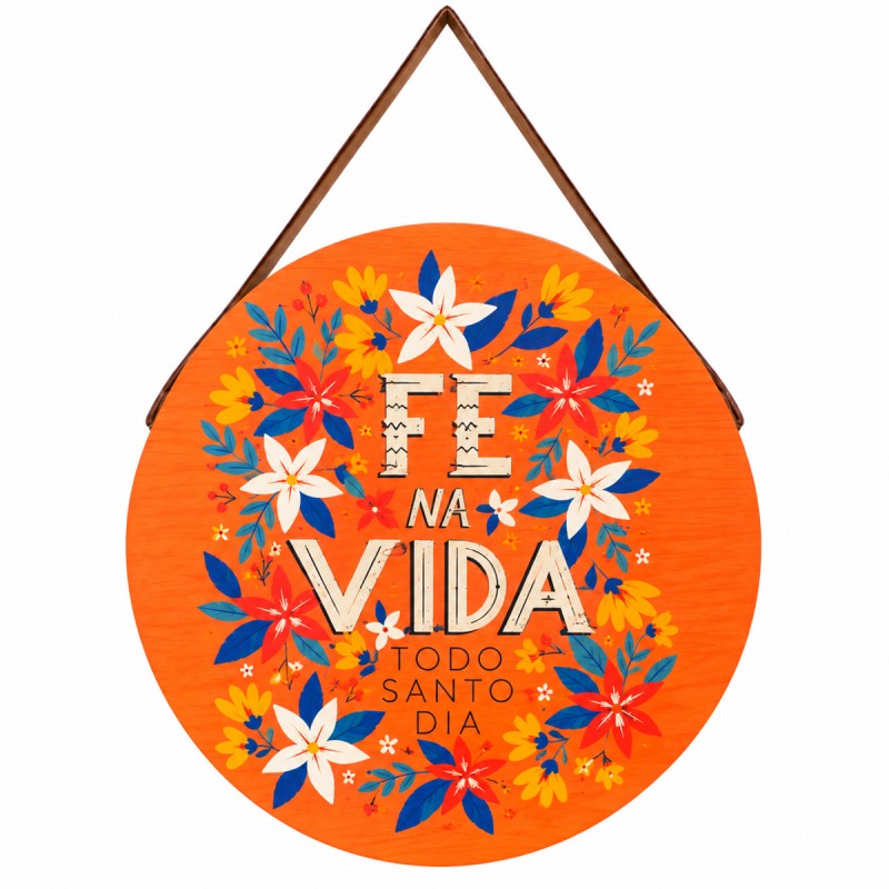PLACA DECORATIVA DE MADEIRA COM CORDA REF: JPL2239 PLACA DECORATIVA DE MADEIRA COM CORDA REF: JPL2239