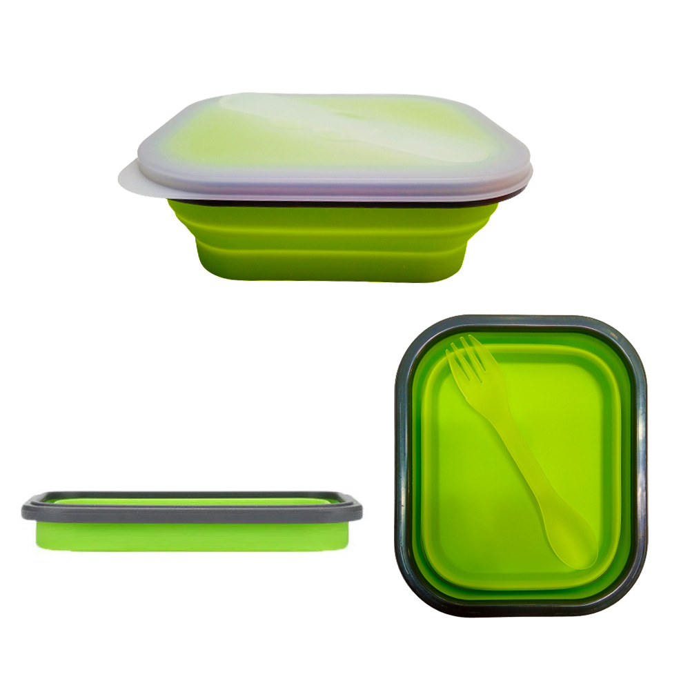 MARMITA DE SILICONE COR: VERDE