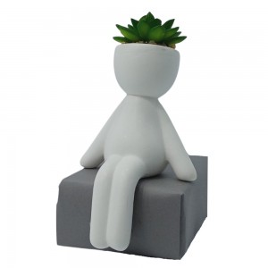 VASO DECORATIVO DE CERÂMICA  REF: MJ-97705