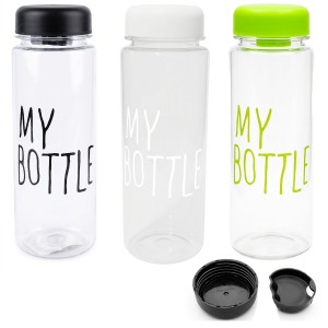 GARRAFA DE PLÁSTICO 500ML REF: CB1005