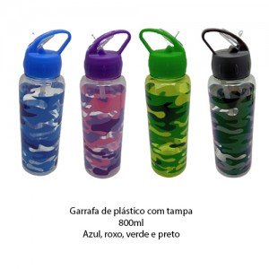 SQUEEZE DE PLÁSTICO 800ML VERDE REF: CB1106 SQUEEZE DE PLÁSTICO 800ML VERDE REF: CB1106