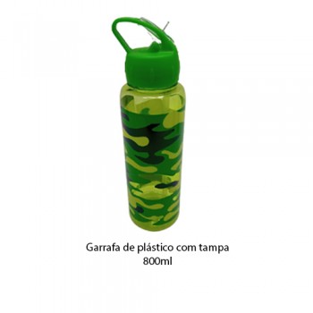 SQUEEZE DE PLÁSTICO 800ML VERDE REF: CB1106