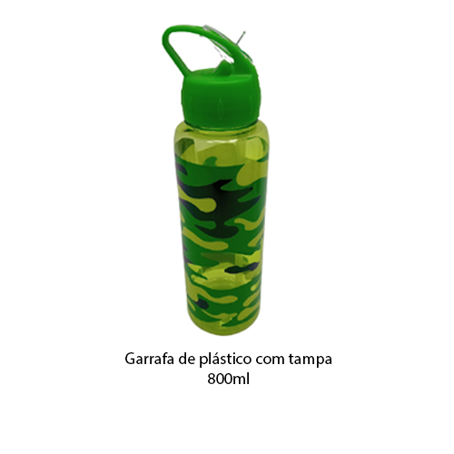 SQUEEZE DE PLÁSTICO 800ML VERDE REF: CB1106