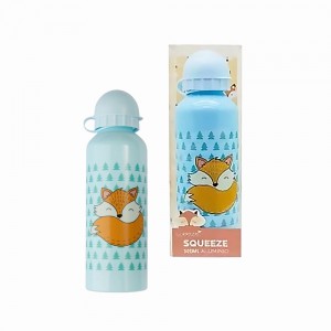 GARRAFA SQUEEZE MODELO RAPOSA EM ALUMÍNIO 500ML  REF: CB1720 GARRAFA SQUEEZE MODELO RAPOSA EM ALUMÍNIO 500ML  REF: CB1720
