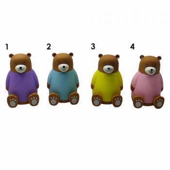 GARRAFA 3D MODELO URSO EM PLÁSTICO E VIDRO 300ML REF: HG83606