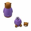 GARRAFA 3D MODELO URSO EM PLÁSTICO E VIDRO 300ML REF: HG83606 GARRAFA 3D MODELO URSO EM PLÁSTICO E VIDRO 300ML REF: HG83606
