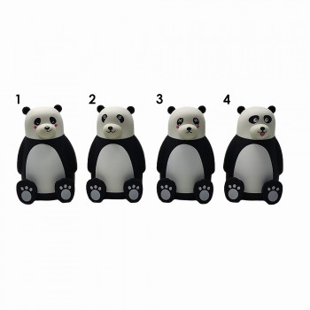 GARRAFA 3D MODELO URSO PANDA EM PLÁSTICO E VIDRO 300ML REF: HG83605