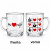CANECA DE VIDRO 230ML REF: 7386