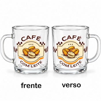 CANECA DE VIDRO 230ML REF: 7386