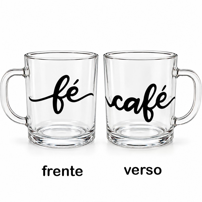 CANECA DE VIDRO 230ML REF: 7386