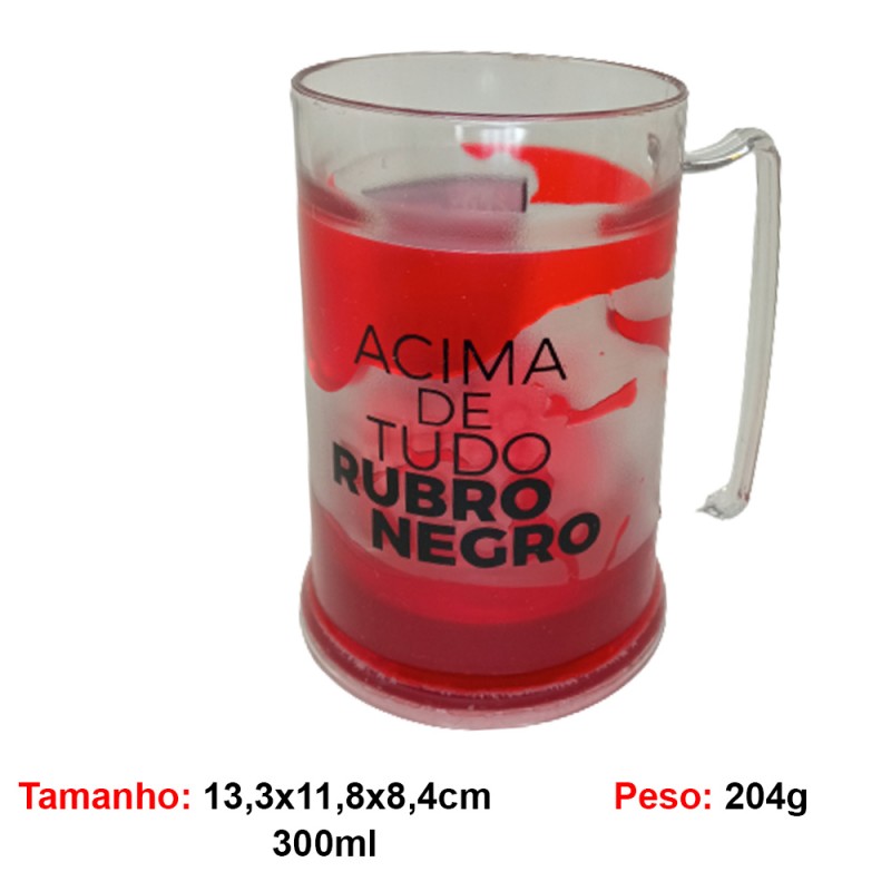 CANECA GEL FLAMENGO REF:004224 CANECA GEL FLAMENGO REF:004224