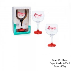 TAÇA GIN DIVAS 600ML REF: 7081-CX TAÇA GIN DIVAS 600ML REF: 7081-CX