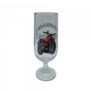 TAÇA PARA CERVEJA MODELO MOTO TRIUMPH 300ML  REF: 8599 TAÇA PARA CERVEJA MODELO MOTO TRIUMPH 300ML  REF: 8599