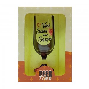 TAÇA PARA CERVEJA MODELO VOCÊ COISOU MEU CORAÇÃO  REF: 8794 TAÇA PARA CERVEJA MODELO VOCÊ COISOU MEU CORAÇÃO  REF: 8794