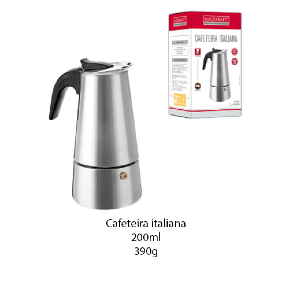 CAFETEIRA ITALIANA 200ML REF: CAFT-011