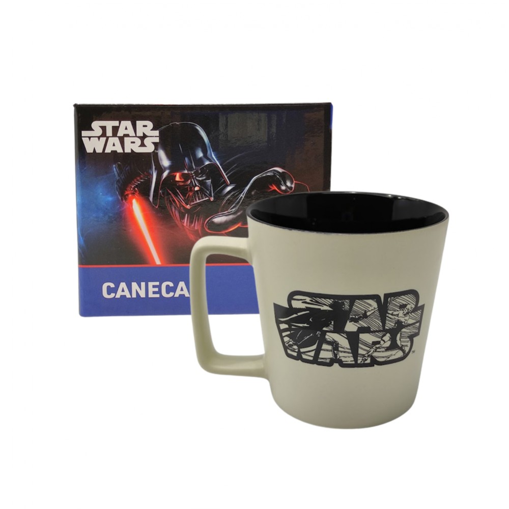 CANECA EM CERÂMICA MODELO DARTH VADER 400ML  REF: 10025113