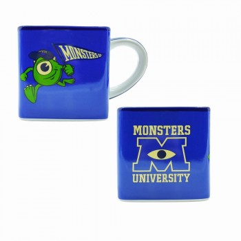 CANECA CUBO UNIVERSITY CÊRAMICA 300ML REF: 10025126