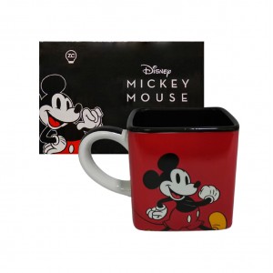 CANECA CUBO MODELO MICKEY MOUSE EM CÊRAMICA 300ML REF: 10025128 CANECA CUBO MODELO MICKEY MOUSE EM CÊRAMICA 300ML REF: 10025128