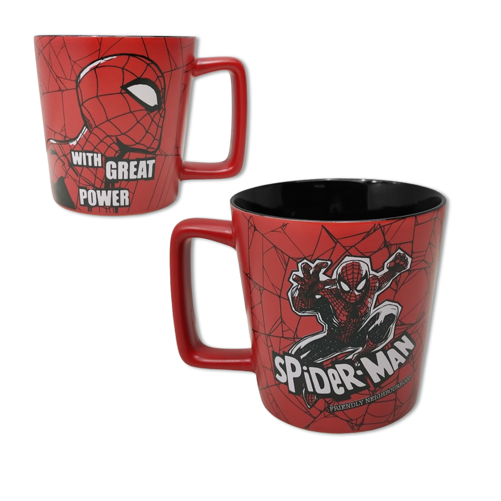 CANECA BUCK MODELO HOMEM ARANHA 400ML EM CERÂMICA  REF: 10025131