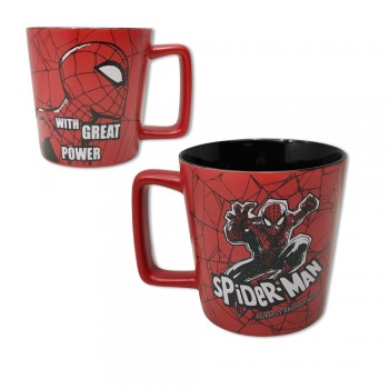 CANECA BUCK MODELO HOMEM ARANHA 400ML EM CERÂMICA REF: 10025131 CANECA BUCK MODELO HOMEM ARANHA 400ML EM CERÂMICA REF: 10025131