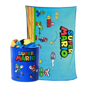 KIT BALDE COM MANTA MODELO SUPER MARIO  REF: 10140878 KIT BALDE COM MANTA MODELO SUPER MARIO  REF: 10140878