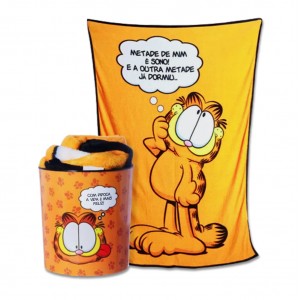 KIT BALDE COM MANTA MODELO GARFIELD  REF: 10140879 KIT BALDE COM MANTA MODELO GARFIELD  REF: 10140879